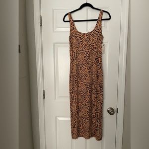 Billabong cotton midi dress. Size Large.